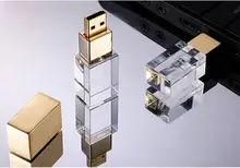 Free shipping discount sale 4gb 8gb 16gb mini usb 2.0 gadget pendriv crystal usb flash bellek