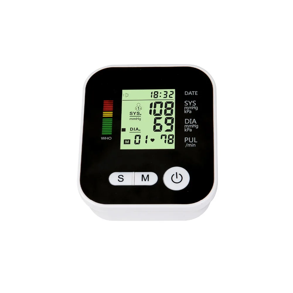 szkia Most popular Arm Type digital Blood Pressure Monitor meter With Charge Measurement aneroid sphygmomanometer electronic