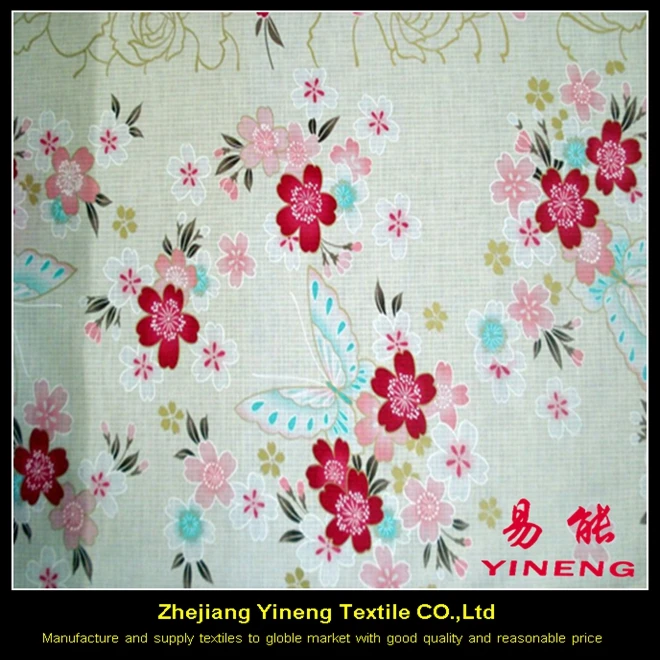 100% полиэстер Китайский персик кожи печатные микрофибры листы ткани ролл для покрывало в перу