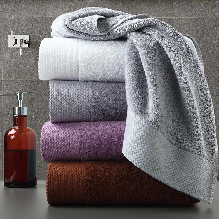 Hight Quality Softextile Cotton Bath Towel  Set Luxury Hotel Towels