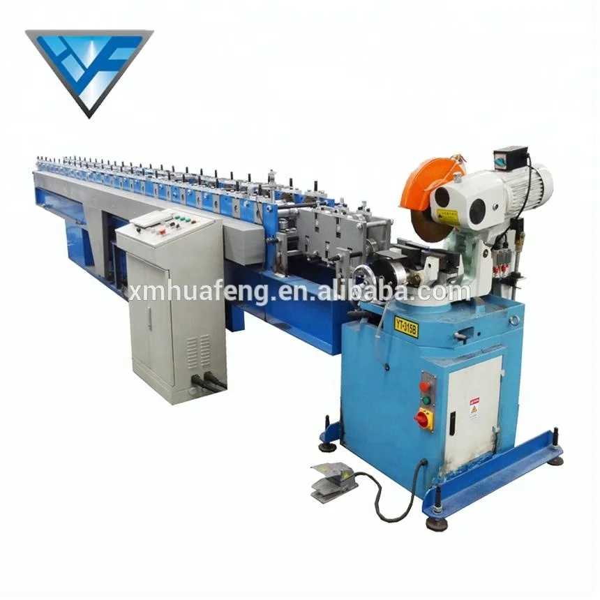 Metal Downpipe Cold Roll Forming Machine Square Tube Gutter Roll Forming Machine