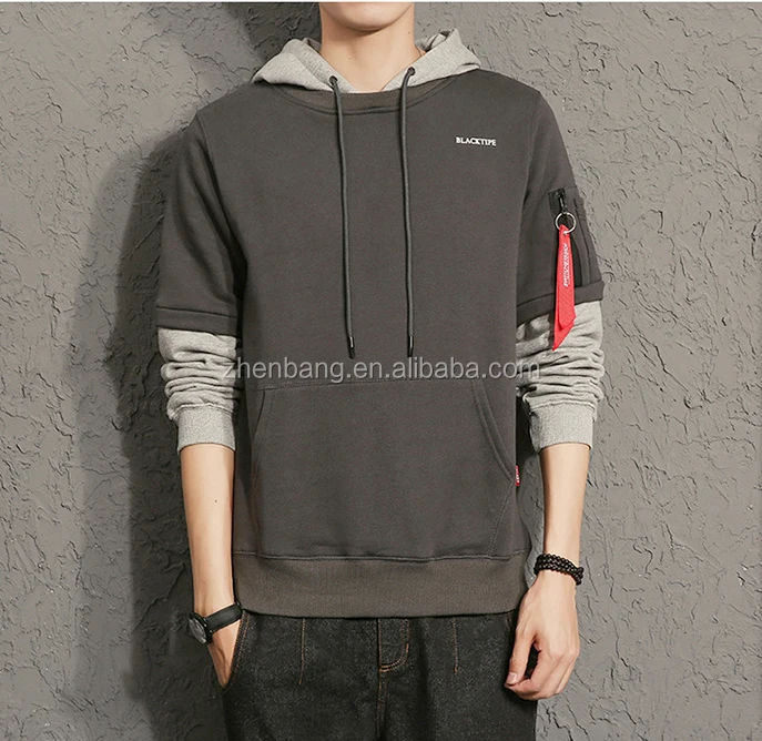 OEM custom trendy design fancy print casual hoodies