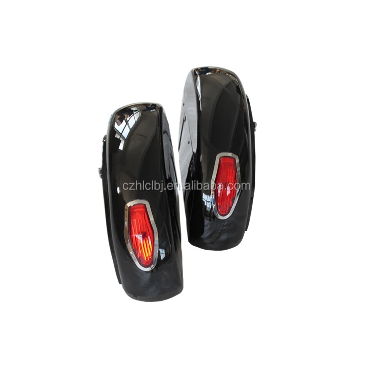 LN universal saddlebags for motorcycle plastic motorcycle saddlebags for wholesale