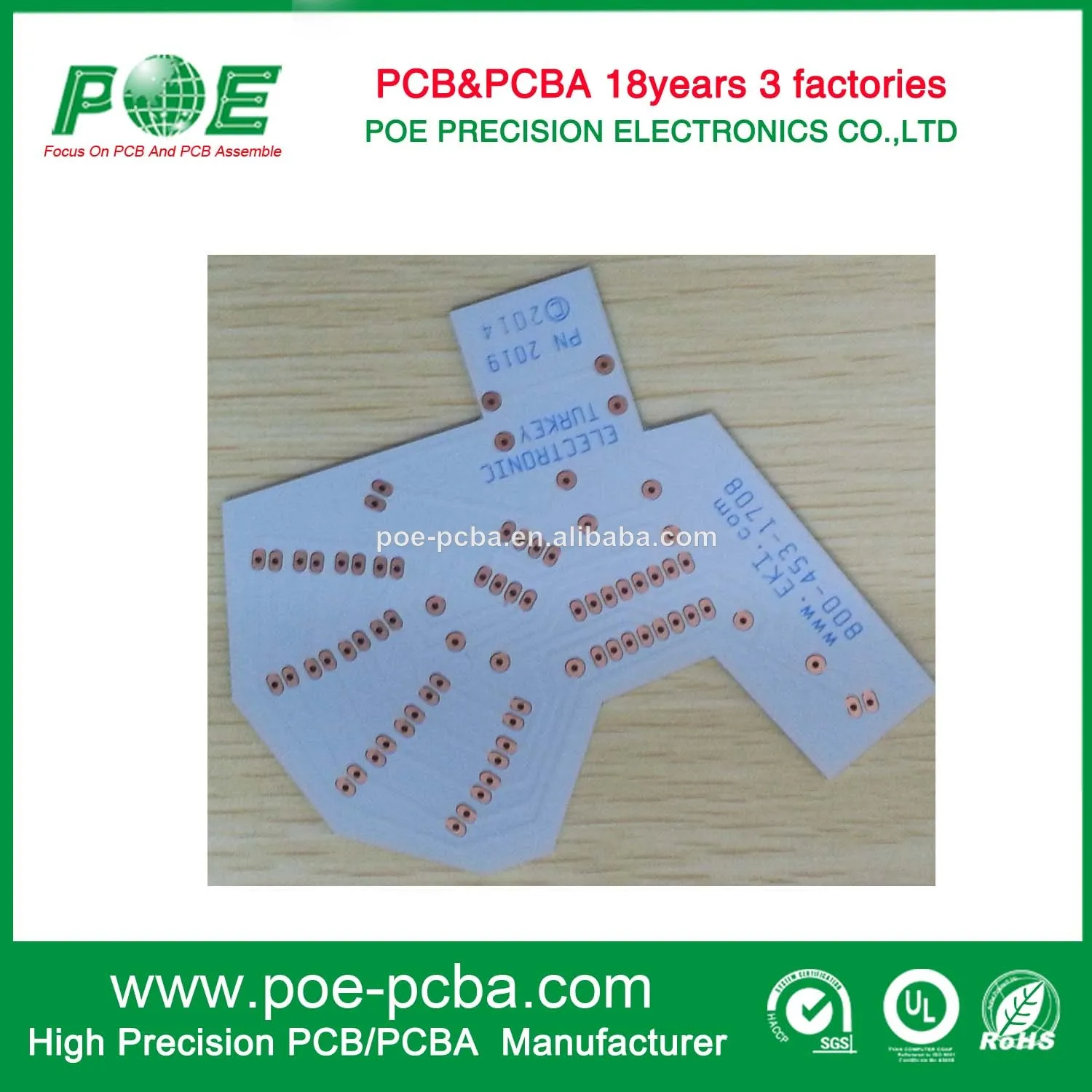 китай 2 слой fr4 озр платы органов
