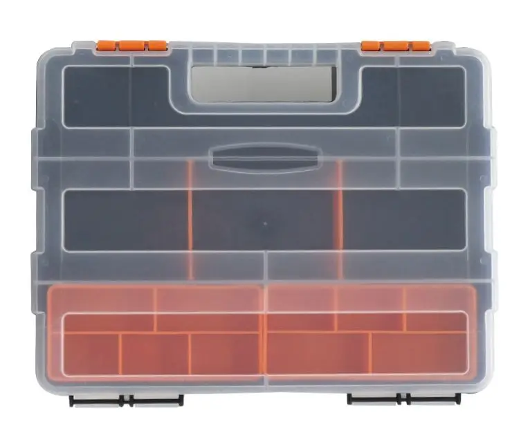 Hard Plastic Storage Box With Handle