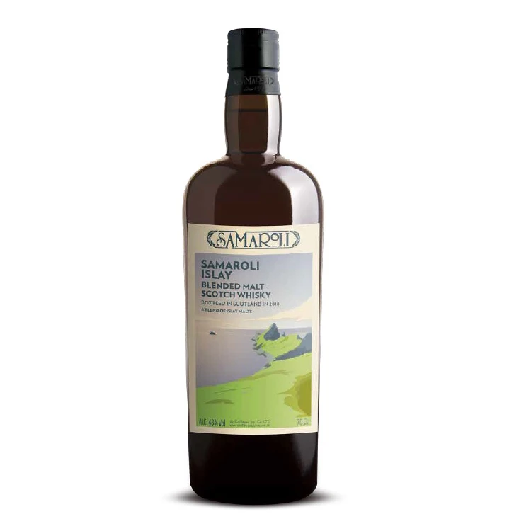  OEM ODM ручная пресс-форма для древесно-Samaroli Islay хлопья вина купажированное солодовое виски дух произведенный на одной