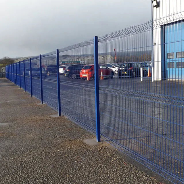 
Powder coated 8 Gauge Welded Wire mesh V Guard Steel Wire Mesh Fence 