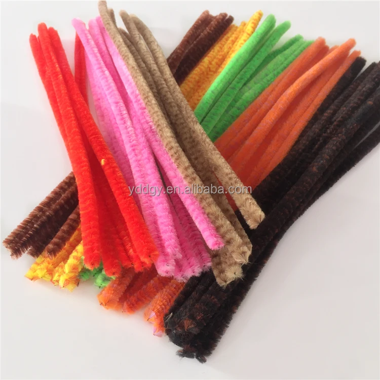 Китайский поставщик, ремесло, синельные трубы, чистящие средства для детей, игрушки «сделай сам»