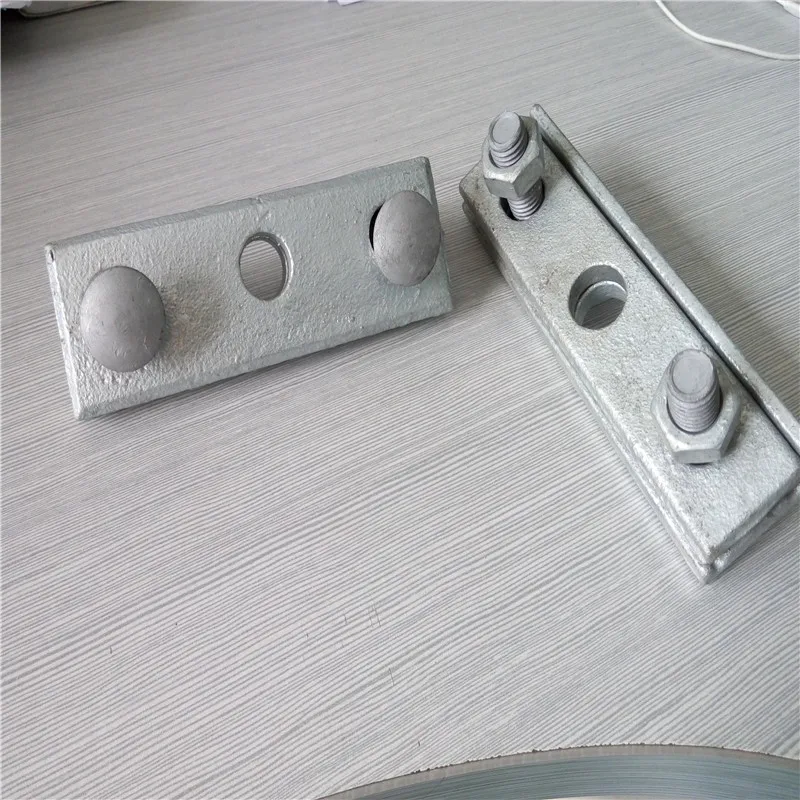 China Galvanized Steel High Voltage Cable Suspension Guy Clamps