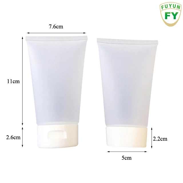 Fuyun Big Size 150g Pe Plastic Hand Cream Cosmetic Tube Packaging Cosmetic Cream Tubes with Flip Top Cap