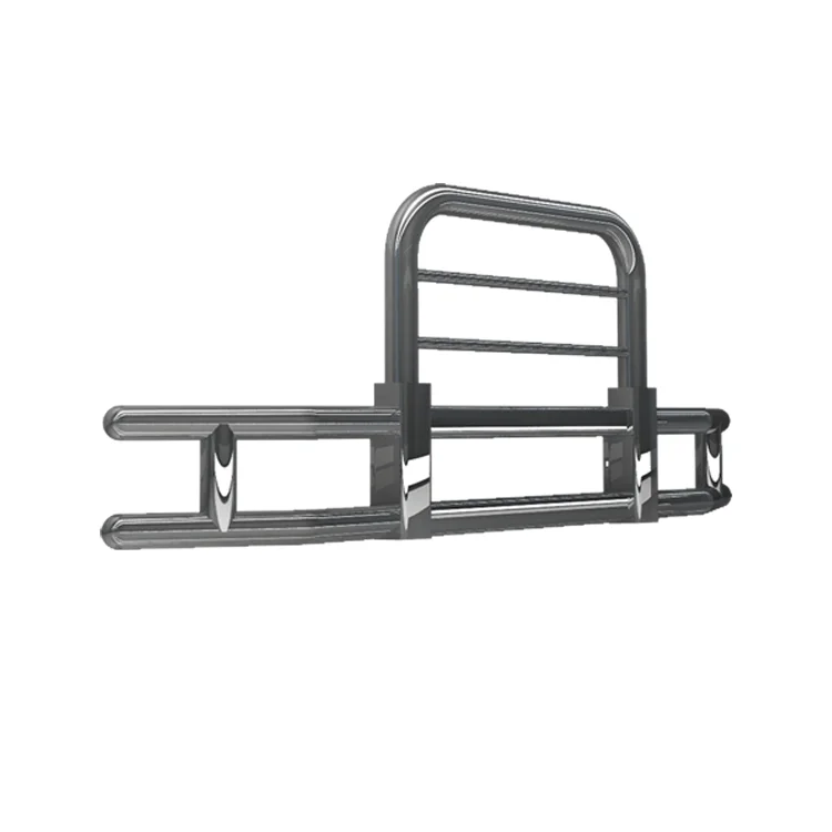 
Top Selling Truck Body Parts Grille Guard for Volvo Kenworth Bumper Semi Tractor Front Bumper American Big Rig Deer Guards 