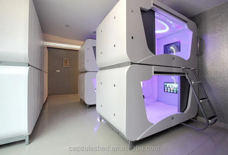 2015 fashionable sleep box hotel/sleep box capsule bed with factory price