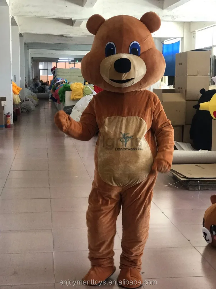 used teddy bear used mascot costume for sale
