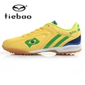 TIEBAO Outdoor Soccer Shoes Men TFTurf Sole Football Boots National Flag Athletic Training Shoes Soccer Cleats