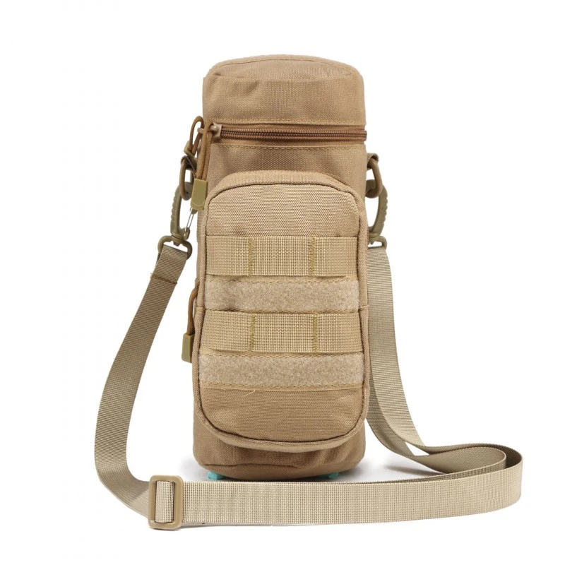 Mydays открытый Camo MOLLE тактический путешествия бутылки воды чайник Чехол сумка для переноски во время занятий спортом на