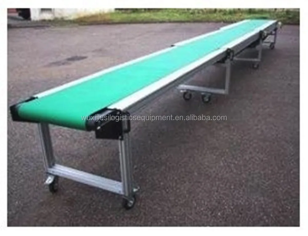 Extendable belt conveyor Loading and unloading belt conveyor Model EI