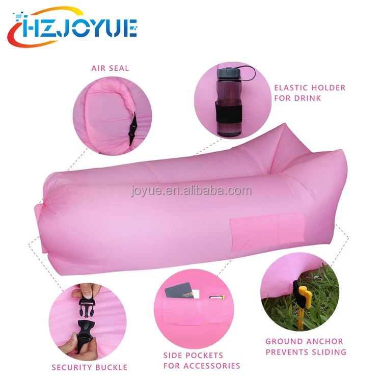 2019 Easy- take Waterproof Self Inflatable Camping lazy sofa ,Portable Traveling Air Bed Inflatable Mattress