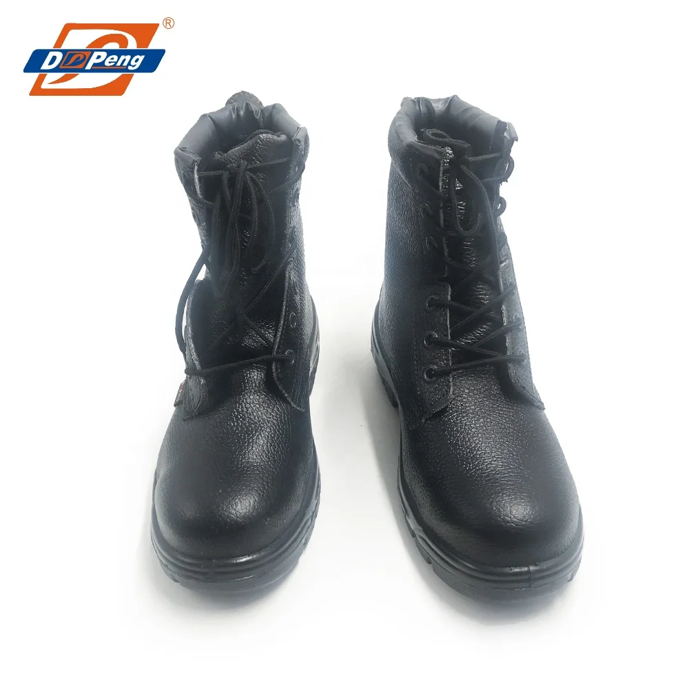 factory price liberty warrior mid cut steel toe workman safety shoes work boots in Bangladesh