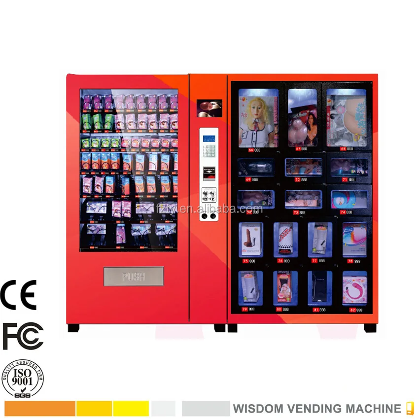 Big combo sex products vending machines