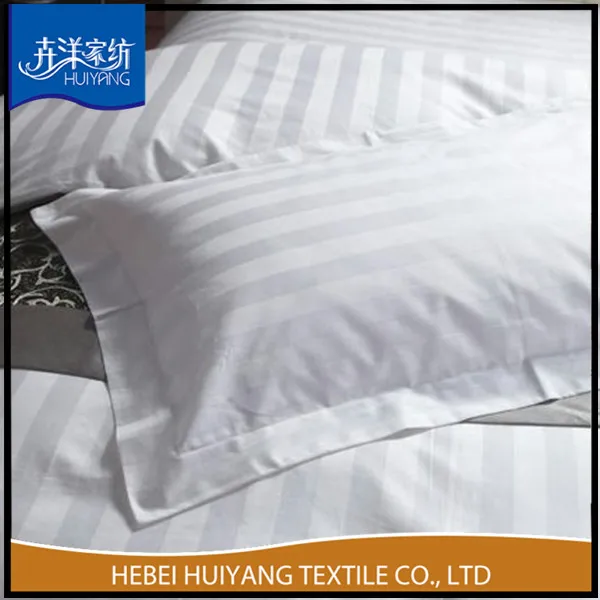 Customize 180TC/Cotton Poly Size Logo White Bedding Set 100% Cotton Pillowcases Hotel Bedding Duvet Cover Sheet Set
