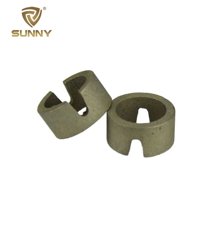 Diamond crown segment for hard rock core drill bit