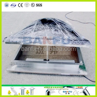 
Fashion 304 stainless steel motor controlled skylight 