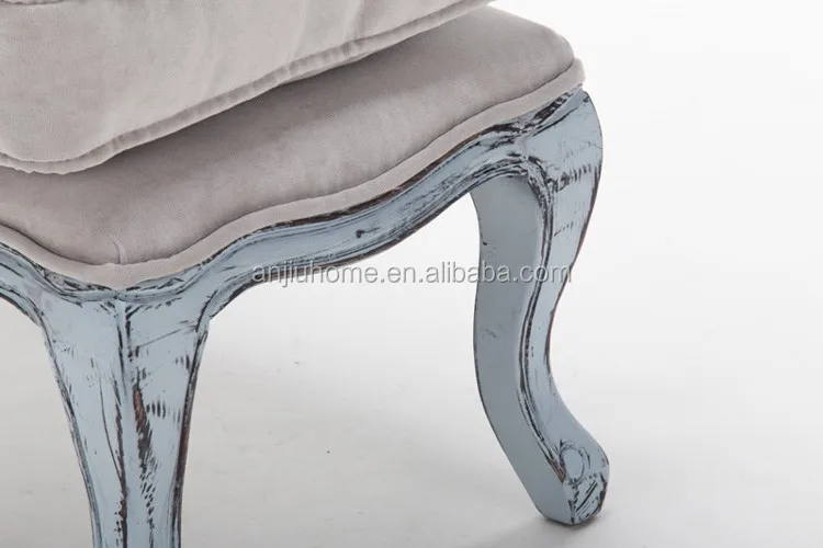 
Wooden Chair Antique Armchair And Living Designer Furniture Home French Style lounge chair 