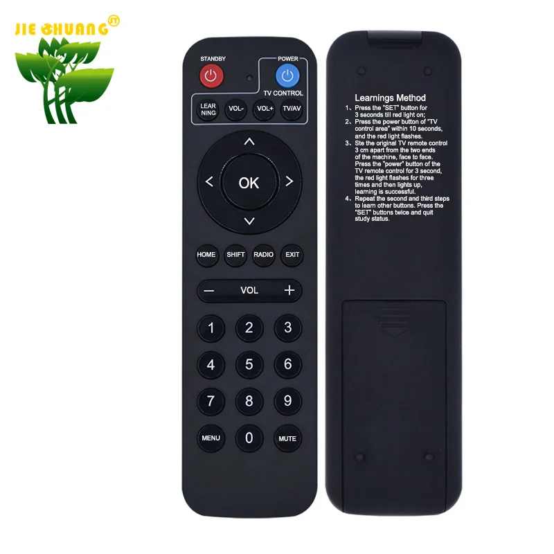 2,4G беспроводной с функцией ИК-обучения пульт дистанционного управления для Android Tv Box /STB