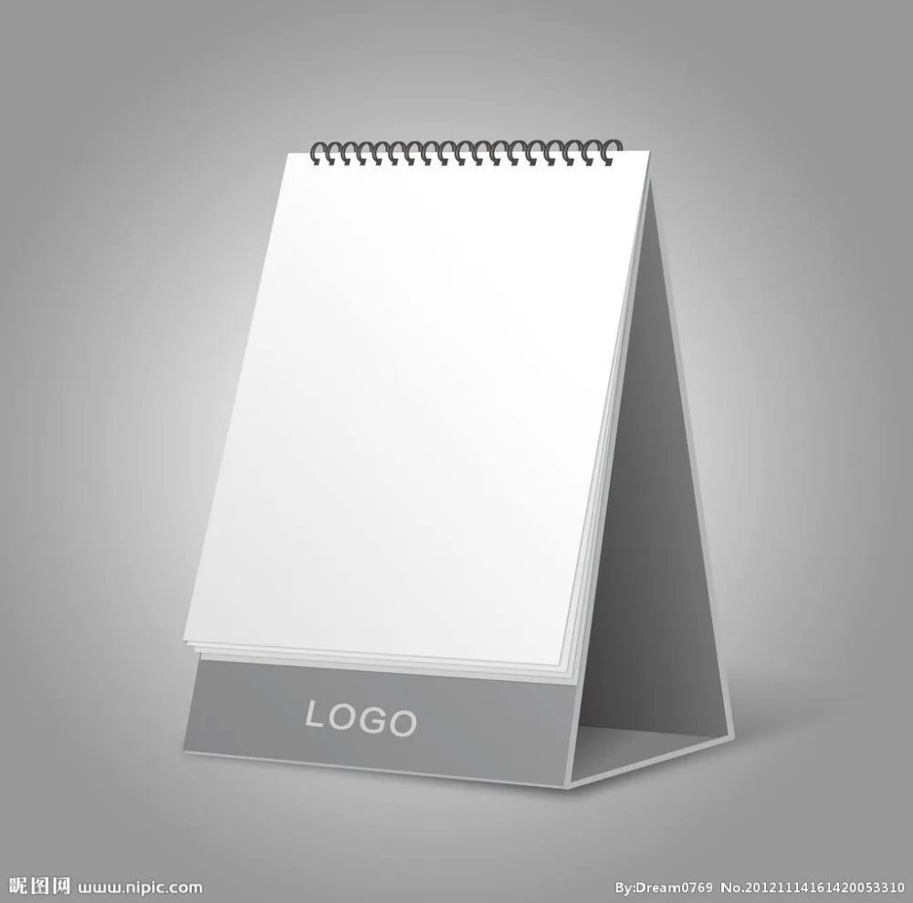 Unique blank calendar design