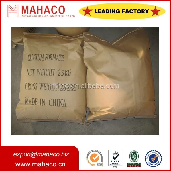 Ca(HCOO)2 calcium formate 98% powder for concrete, feed additives