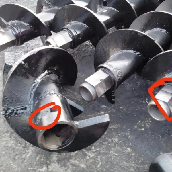 
long helix drill pipe / Continuous Flight Auger 