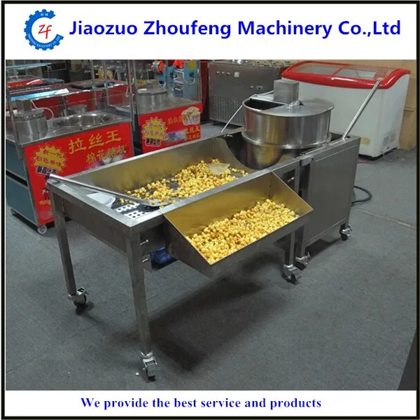 stainless steel hand stirring popcorn ball shape popcorn making machine (tel:0086-13782789572)