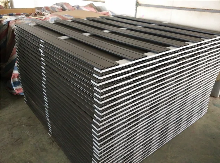 European outdoor basic wpc fence for garden decoration 1800*1800mm with 143*13 board