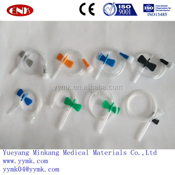 20g,21g,22g, 23g, 24g,25g,26g,27g disposable butterfly needle