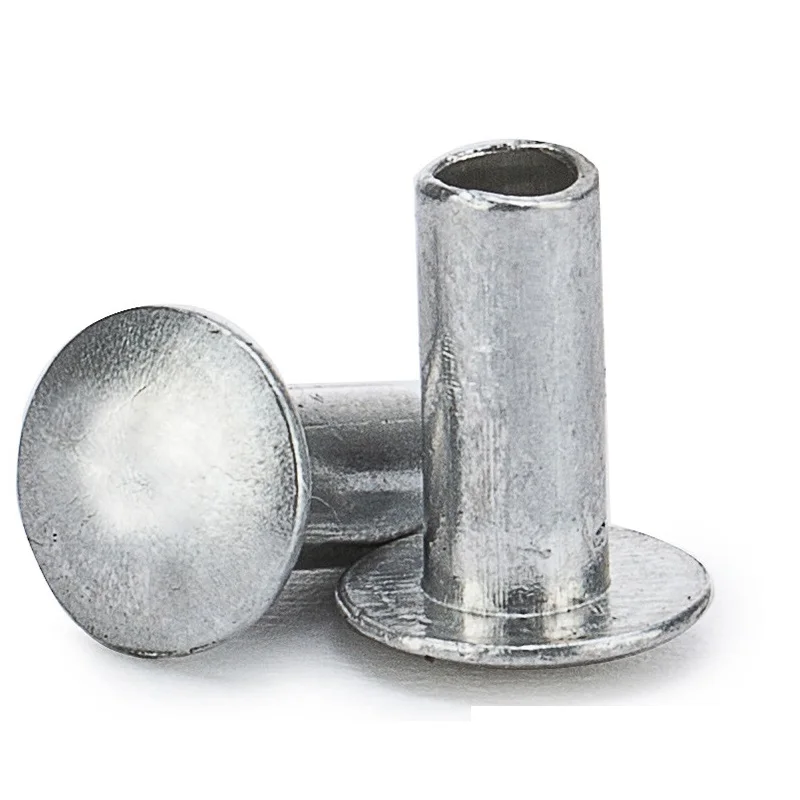 China Factory Hot Sale half hole rivet half tubular rivet hollow semi tubular rivets
