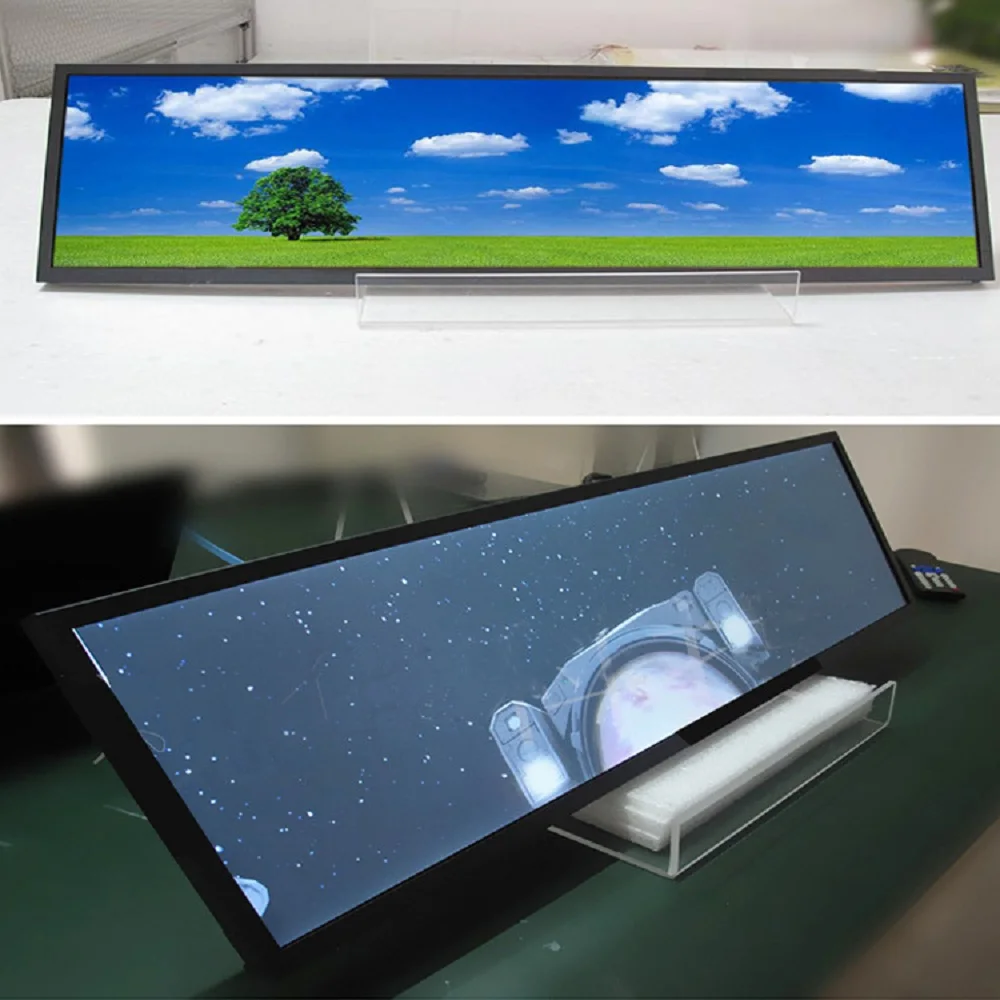 Lcd Advertising Stretched Bar Screen Totem Led Display