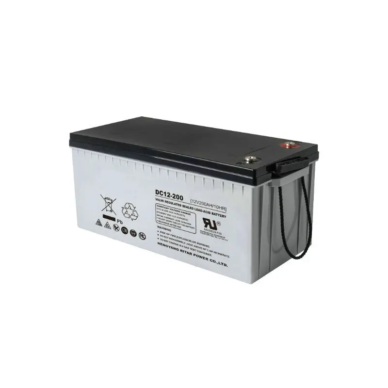 12V 250Ah, AGM Deep Cycle VRLA GEl lead acid Battery for frequent cyclic discharge