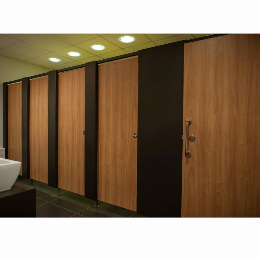 waterproof phenolic hpl changing room cubicles for Sale 1