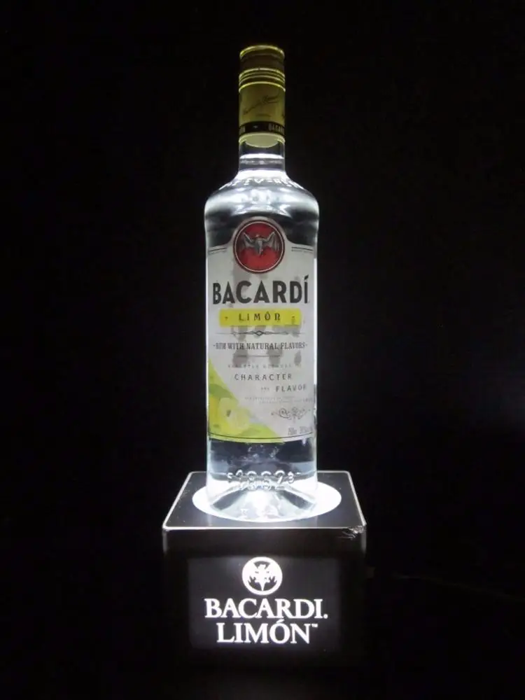countertop LED beer/vodka/wine bottle glorifier display