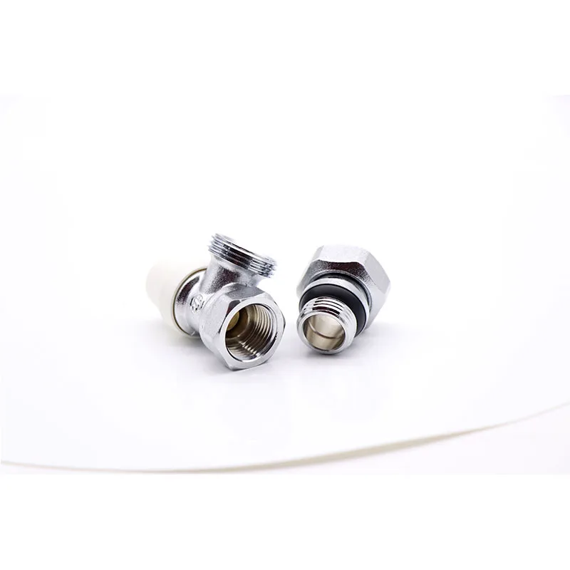 Латунный клапан радиатора T203H с ручной блокировкой радиатора