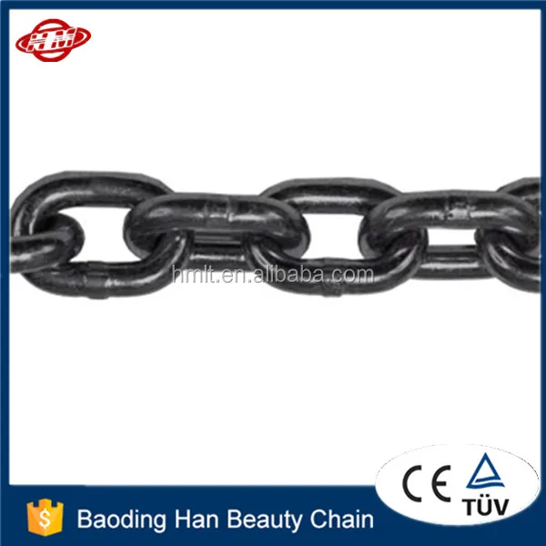black painting Grade 8 Mid Link Fishing Chain