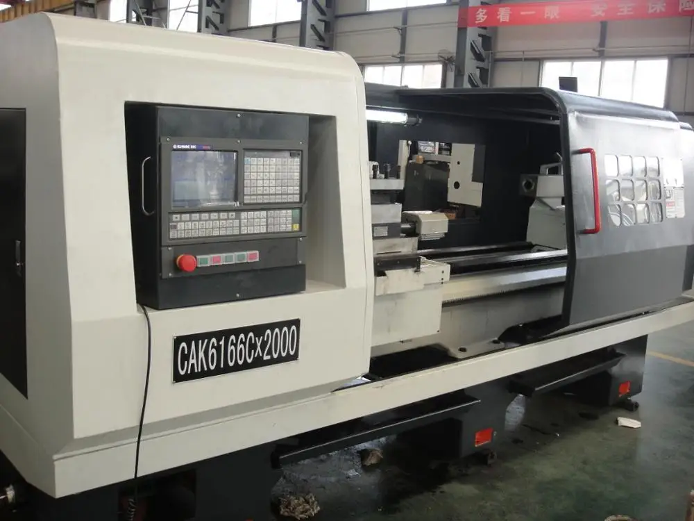 factory price CK6150 cnc fanuc controls automatic lathe machine manufuring