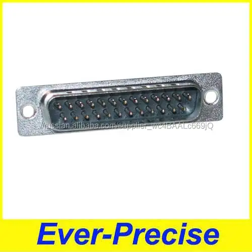 Поставка C & E CNE34918 Мужчина DB25 D-Sub Разъем Припоя Тип UL CE ROHS сертификат