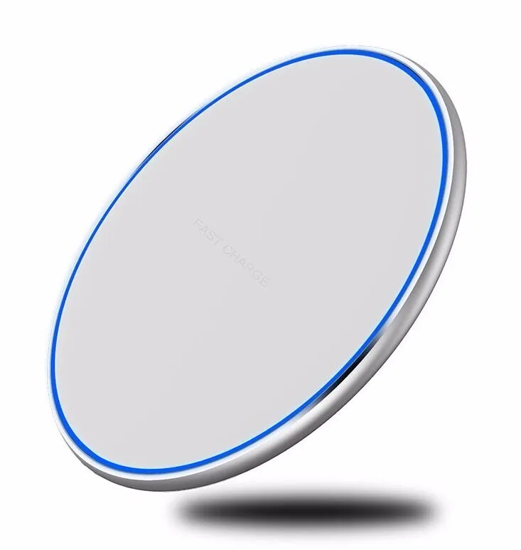 10W/7.5W Fast qi wireless charger charging pad for samsung Note 9,Qi fast Wireless Charger for iPhone XR/XS max Qi Charger