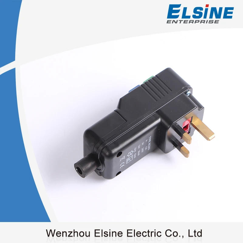 13A 30mA British UK Type RCD Portable Reconnect Plug
