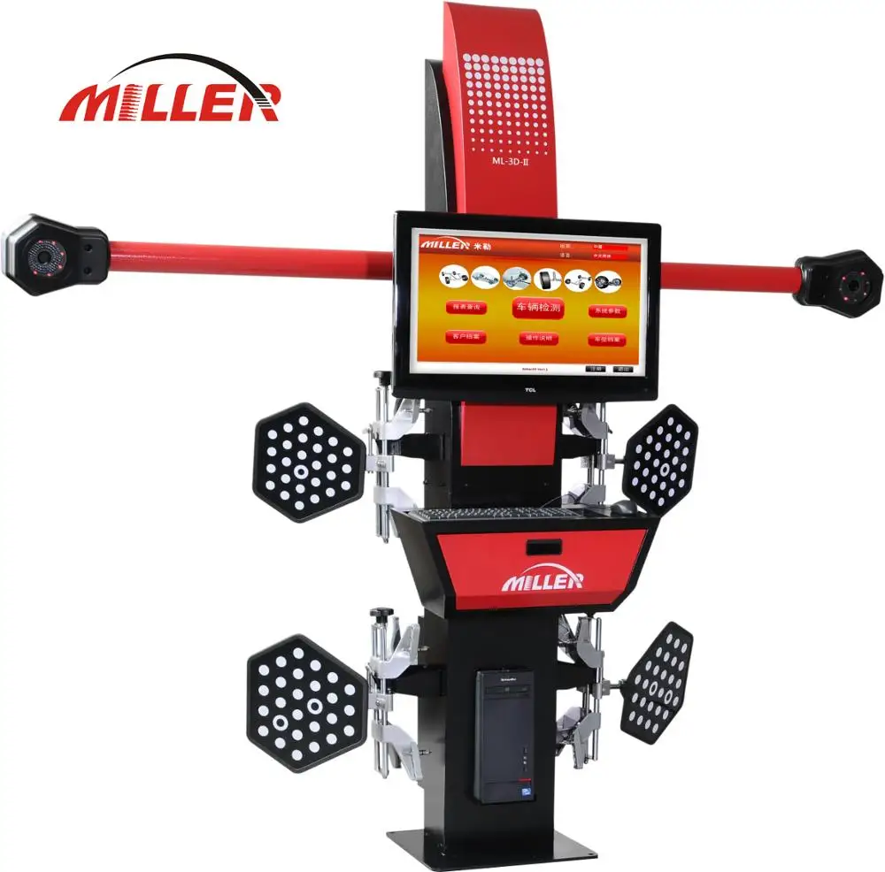 
MILLER economic computer 3d wheel alignment turntables for tire shop(CE approved) 