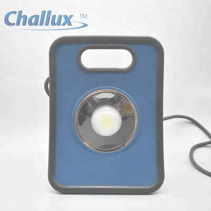 Portable flood light changeable battery kit 30W work light COB rechargeable flood light