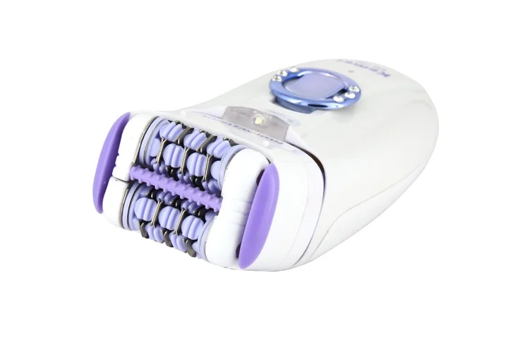 Kemei KM-1981 3 в 1, Электрический безболезненный женский эпилятор для удаления волос на ногах, оптовая продажа