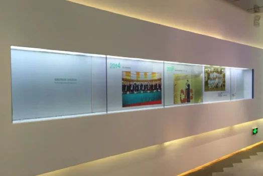 monitor touch LCD display advertising transparent lcd screen