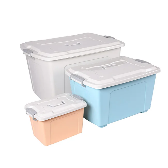 
PP plastic storage box folding storage box storage bins sorting box with handle 